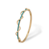 Saturn Bangle Blue