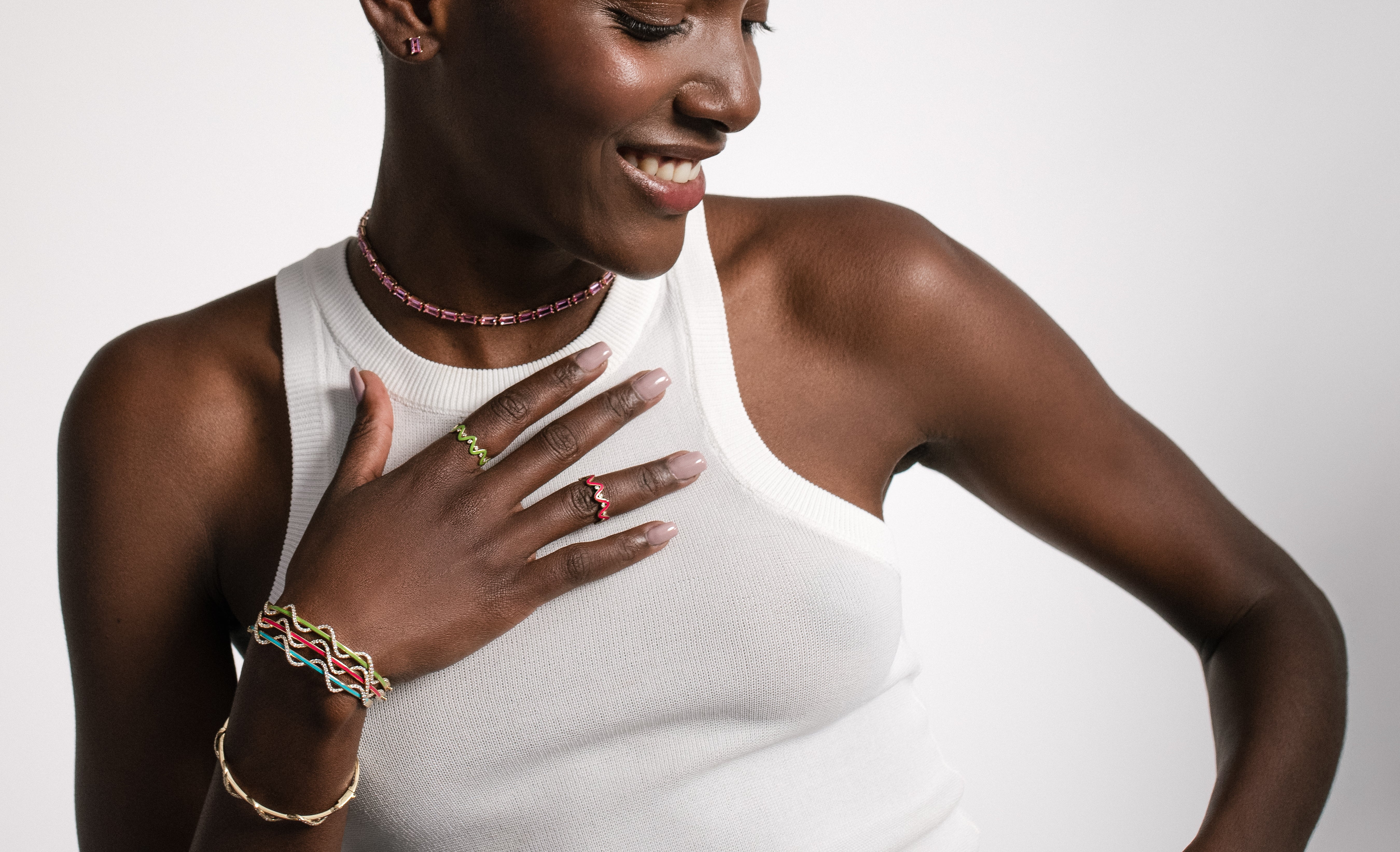 GO CRAZY WITH JEWELLERY IN ELECTRIFYING COLORS