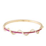 Saturn Bangle Pink