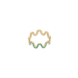 Wavy Allure Green
