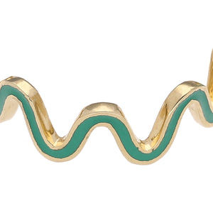 Wavy Allure Green
